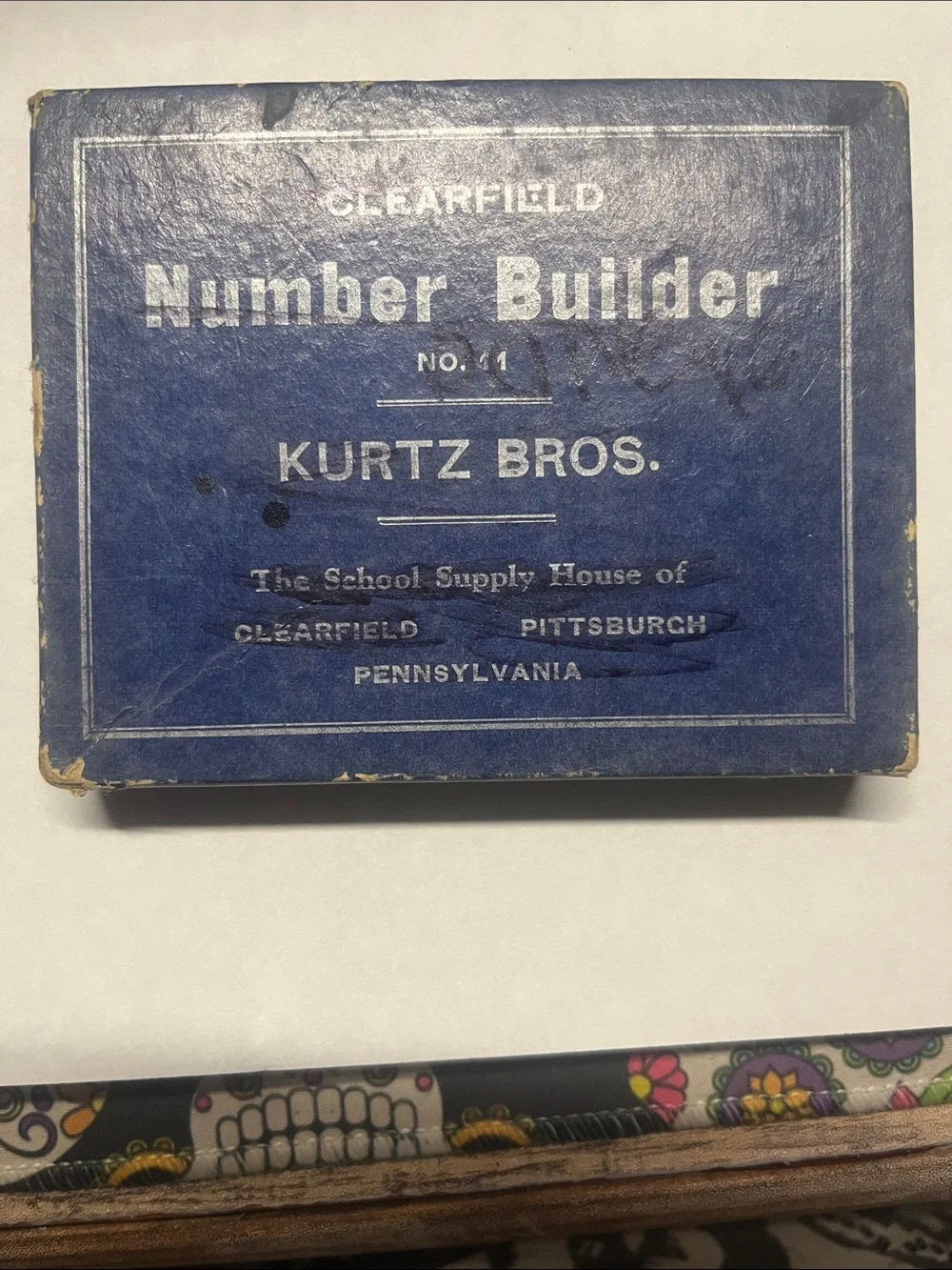 Clearfield Number Builder - Blue